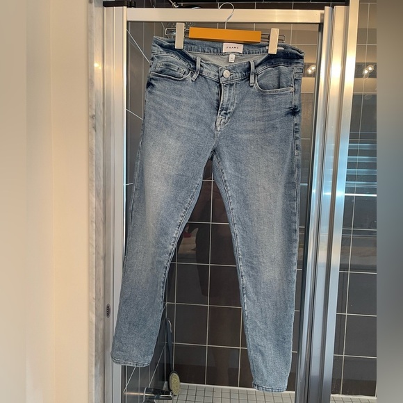 Frame Garçon slim boyfriend blue jean 27 - Picture 4 of 11